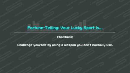 Fortune Telling Tips Chambara 3