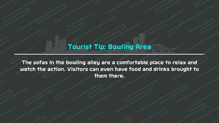 Nintendo Switch Sports - Tourist Tips - Bowling 3