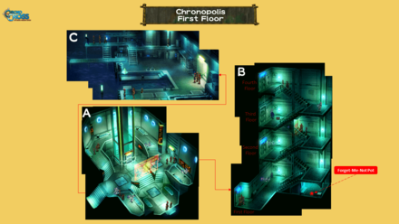 Chronopolis First Floor Map