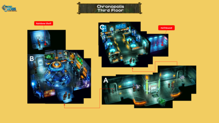 Chronopolis Third Floor Map