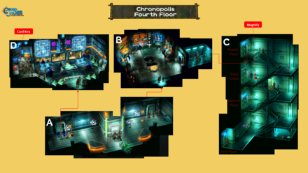 Chronopolis Fourth Floor Map