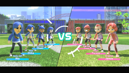 Switch Sports Titles CPU Sportsmates Only