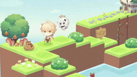 Genshin - Move Forward - Slime Balloon