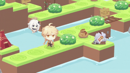 Genshin - Move Backward - Geovishap Hatchling