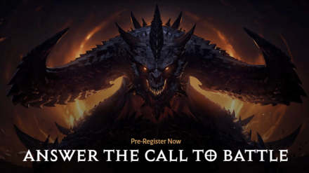 Pre-Register at Diablo Immortal Website