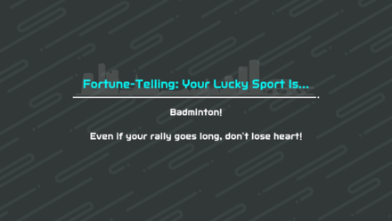 Fortune Telling Tips Badminton 3