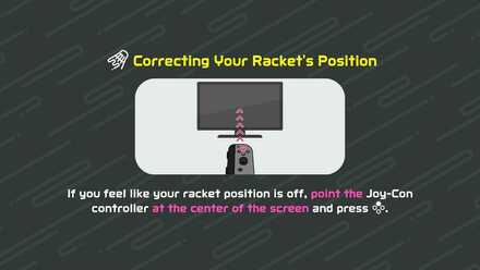 Nintendo Switch Sports - Badminton - Correct Racket Position