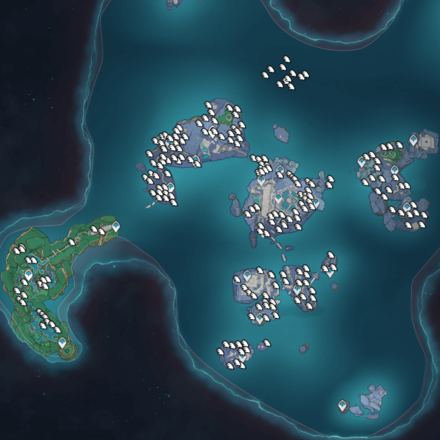 Genshin - Mint - Enkanomiya Locations