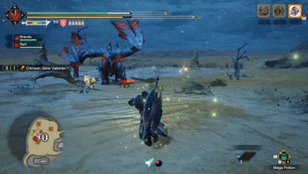 MH Rise - Crimson Glow Valstrax Wing Thrust