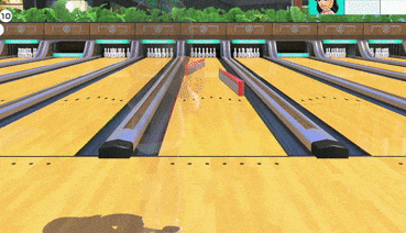 Nintendo Switch Sports - Hold Bowling Ball to Wait for the Moving Obstacles