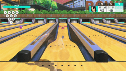 Nintendo Switch Sports - Drop Bowling Ball to Reset Your Position