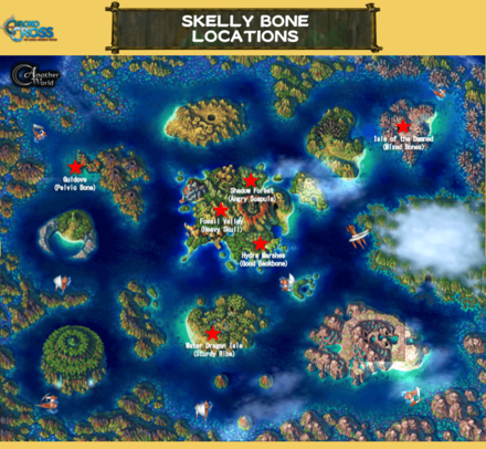 Chrono Cross Skelly Bone Locations
