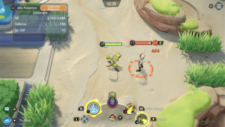 Pokemon UNITE - Rocky Helmet Damage Test Not Activated