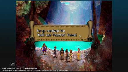 Quill Papyrus Frame Location