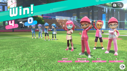 Switch Sports Soccer Knockout Win