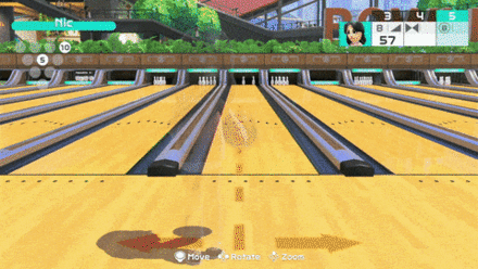 Nintendo Switch Sports - Hit One of the Pins