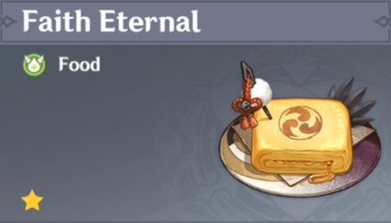 Genshin Impact - How to Get Faith Eternal and Effects