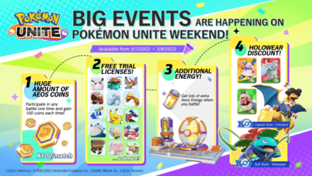 Pokemon UNITE - Pokemon UNITE Day Events