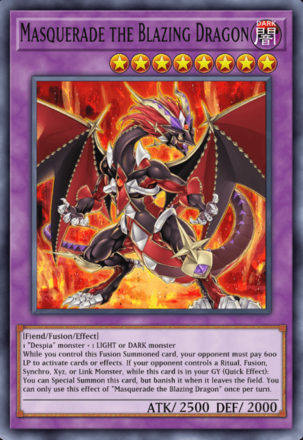 Masquerade the Blazing Dragon