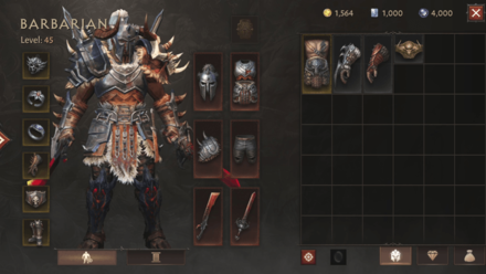 Diablo Immortal - Equipment Customization
