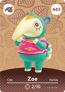 Judy #430 Animal Crossing Amiibo Card (Series 5) – Villager Cards