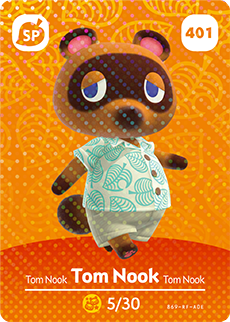 ACNH - Tom Nook amiibo