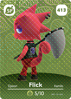 ACNH - Flick amiibo