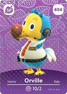 ACNH - Orville amiibo