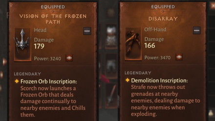 Diablo Immortal - Unique Legendary Powers
