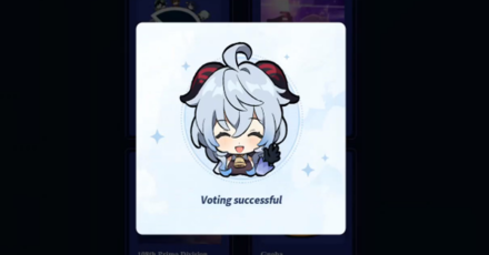 Genshin Impact - University Invitational UK - Voting Successful