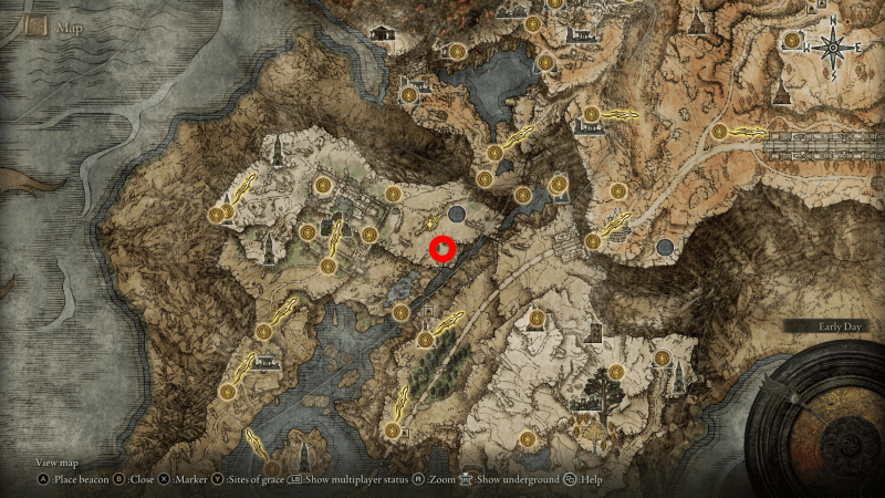 Elden Ring Red Wolf of Radagon Location