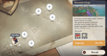 Genshin - Bird Egg Expedition in Musoujin Gorge