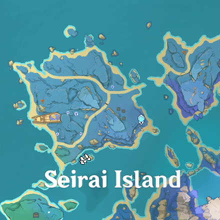 Genshin - Pinecone Locations - Seirai Island