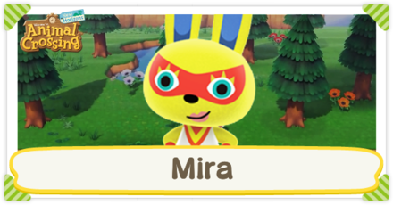 ACNH - Mira Birthday and Personality