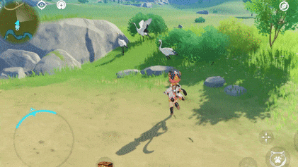 Genshin - Diona Elemental Skill Hunt Birds