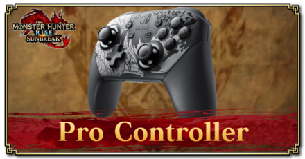 MH Rise Sunbreak - Pro Controller Banner