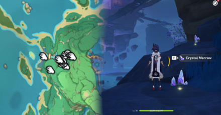 Genshin - Farm Crystal Marrow in Tatarasuna