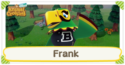 ACNH - Frank Birthday and Personality