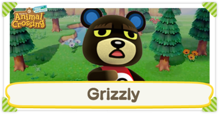 ACNH - Grizzly Birthday and Personality
