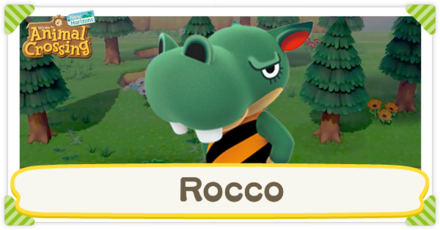 ACNH - Rocco Birthday and Personality