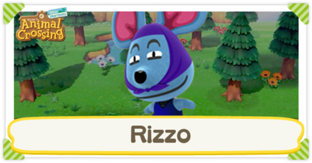 ACNH - Rizzo Birthday and Personality