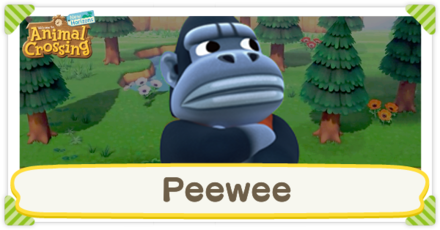 ACNH - Peewee Birthday and Personality