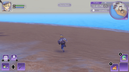 Ripple Beach Overworld Location