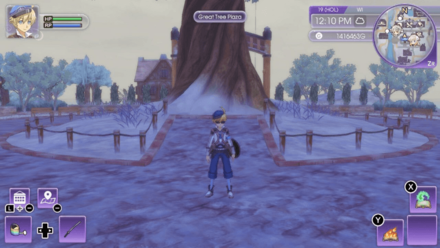 Great Tree Plaza Overworld Location
