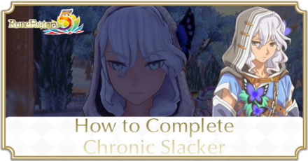How to Complete Chronic Slacker