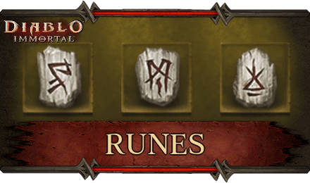 Diablo Immortal - Runes