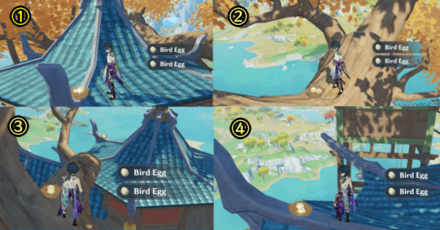 Genshin - Bird Egg in Wangshu Inn