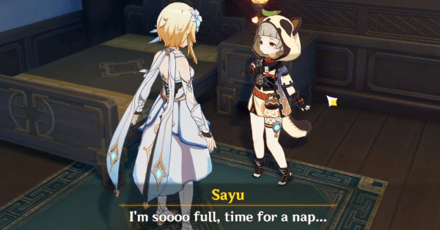 Genshin - Sayu in Spices From the West