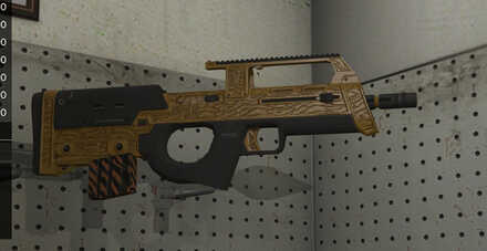 GTA V - Assault SMG Skin - Yusuf Amir Luxury Finish
