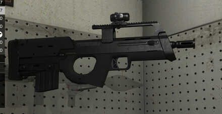 GTA V - Assault SMG Skin - Scope